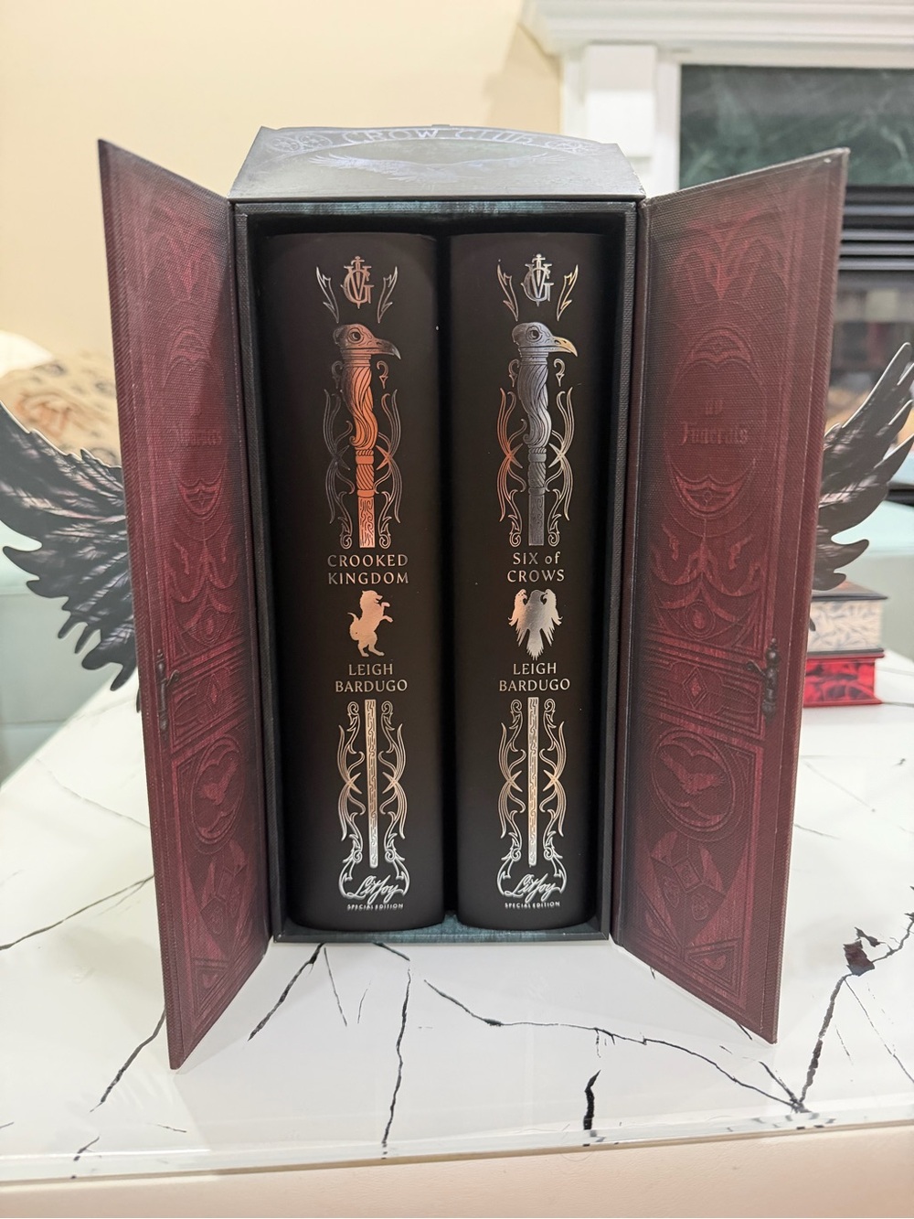 LitJoy Six of Crows & Crooked Kingdom Leigh Bardugo ANNOTATED Edition Book
